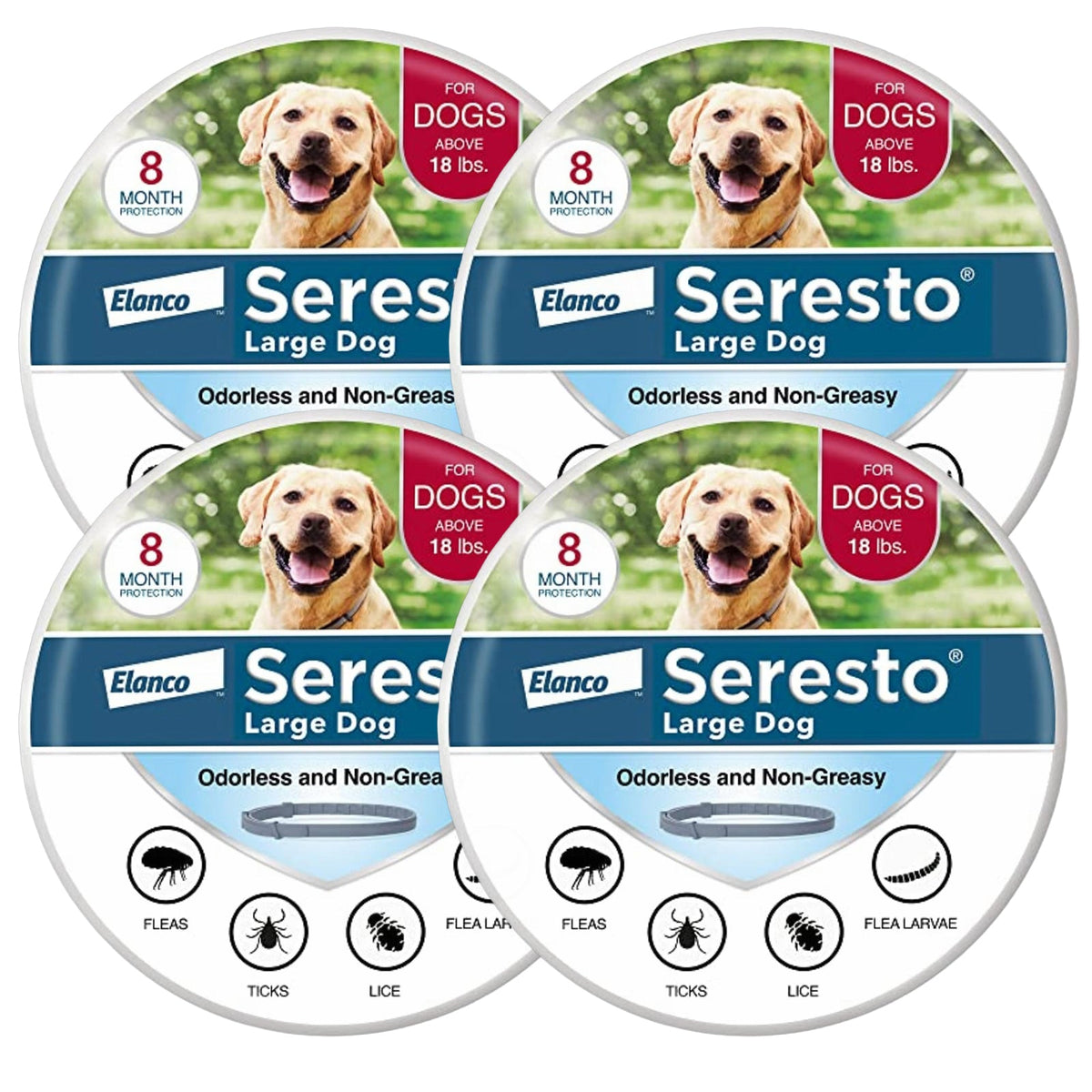 Flea & Tick Collar for Large Dogs