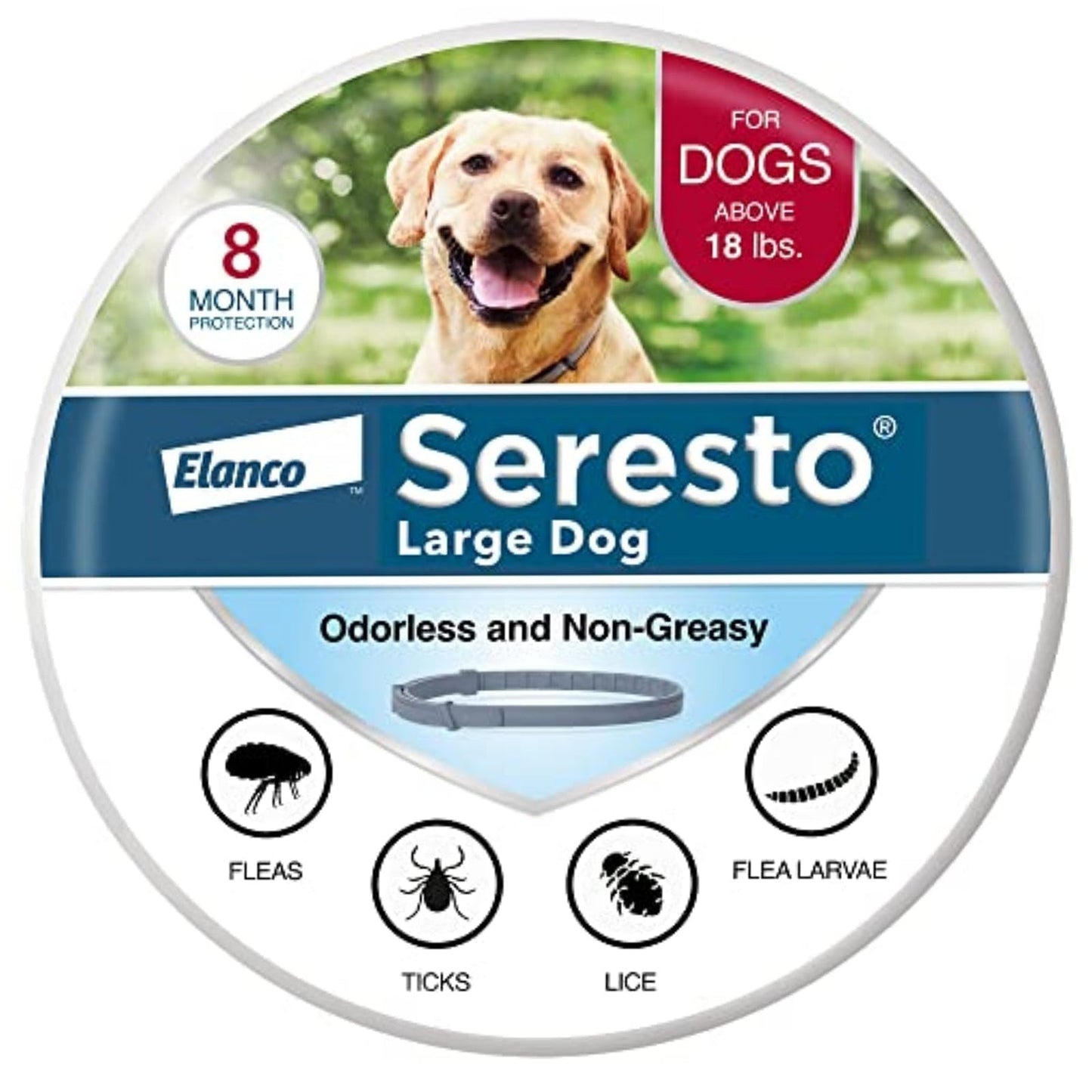 Flea & Tick Collar for Large Dogs